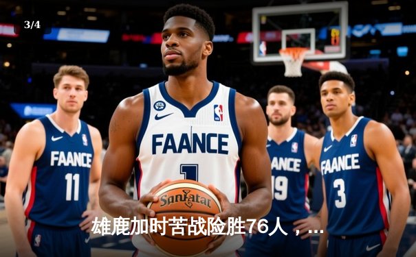 雄鹿加时苦战险胜76人，字母哥32+11+7主宰关键时刻 - 3